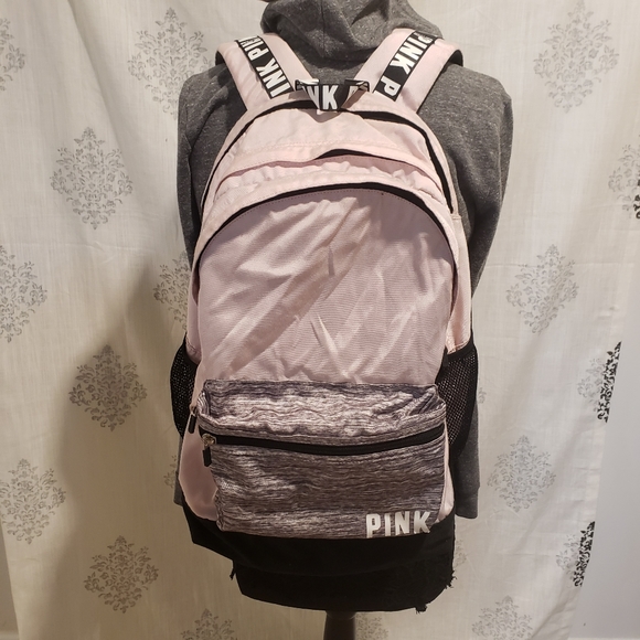VICTORIA'S SECRET PINK Collegiate Campus Backpack w Laptop Sleeve